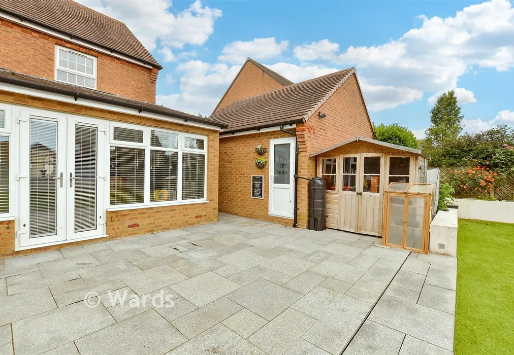 Patio / Decking - Stourmouth Road, Preston, Canterbury, Kent - Wards of Kent