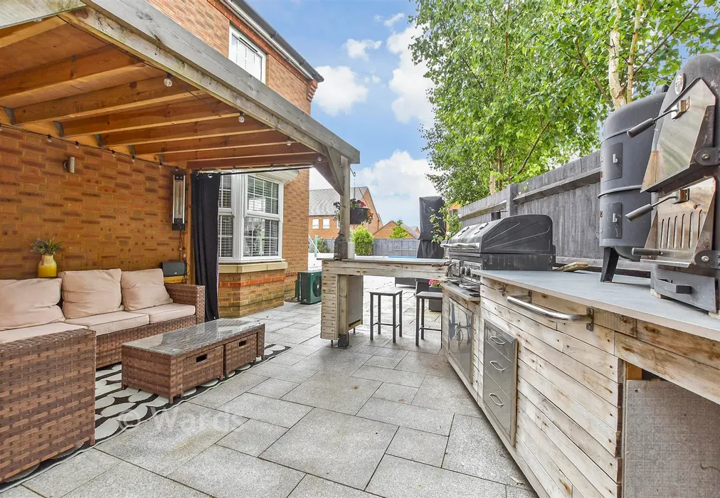 Patio / Decking - Stourmouth Road, Preston, Canterbury, Kent - Wards of Kent