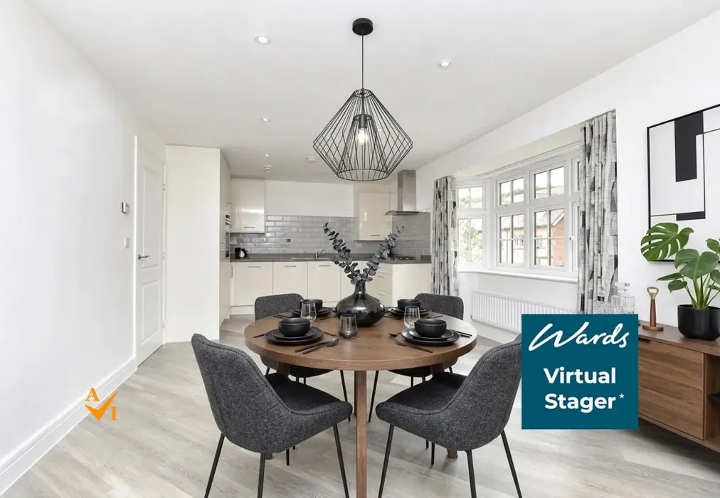 Kitchen/   Living Area (Modern style) - Germander Avenue, Halling, Rochester, Kent - Wards of Kent