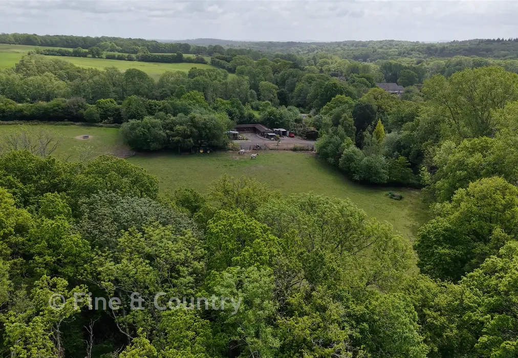 Aerial 2 - Smithers Lane, Cowden, Kent - Wards of Kent