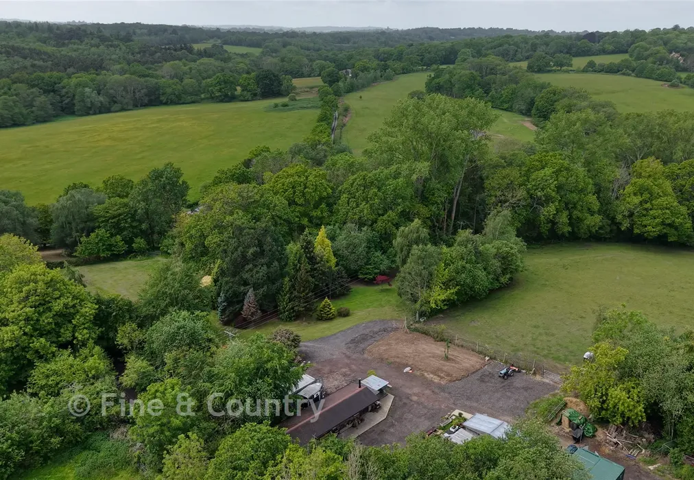 Aerial 3 - Smithers Lane, Cowden, Kent - Wards of Kent