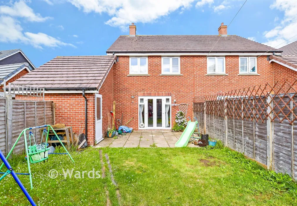 Rear Elevation - Lamkin Way, Maidstone, Kent - Wards of Kent