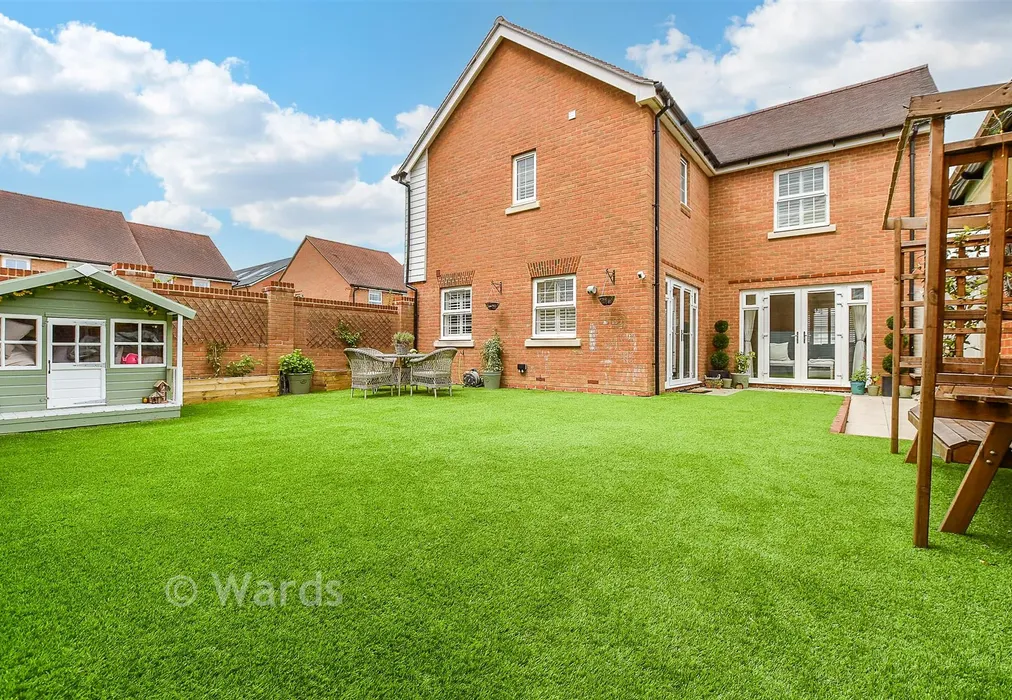 Rear Garden - Pearson Drive, Staplehurst, Kent - Wards of Kent