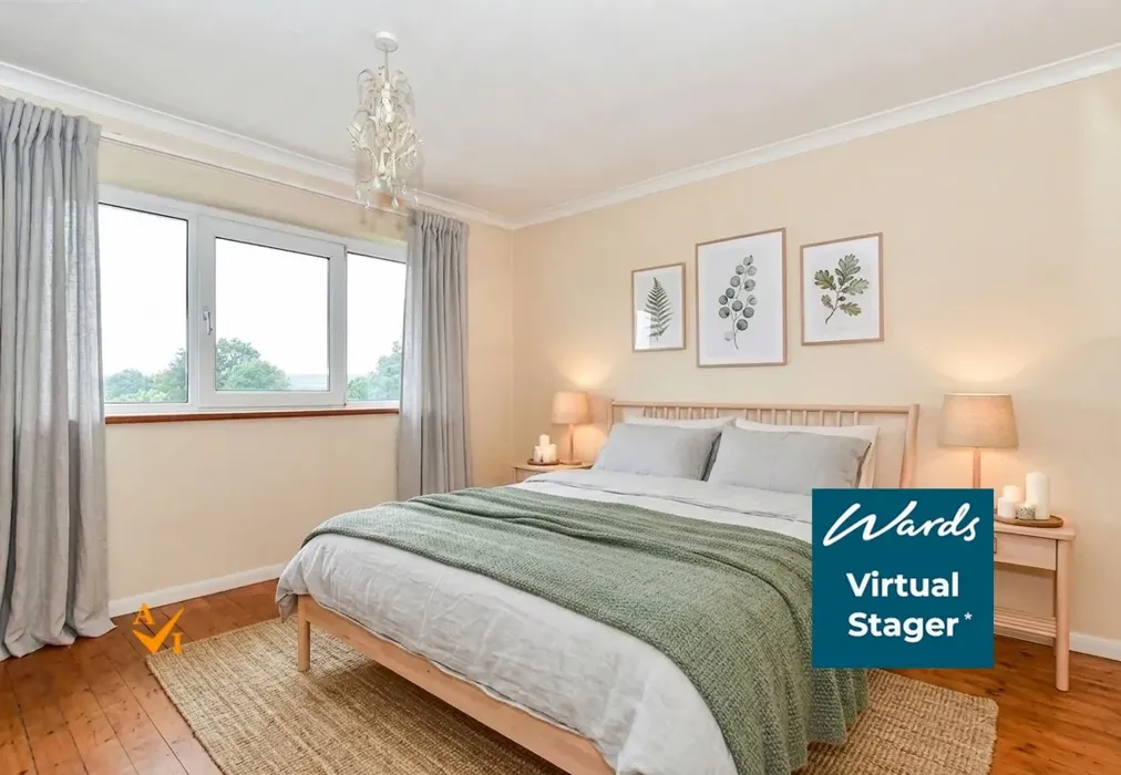 Bedroom 2 (Nordic style) - Kingfisher Road, Birds Estate, Larkfield, Kent - Wards of Kent