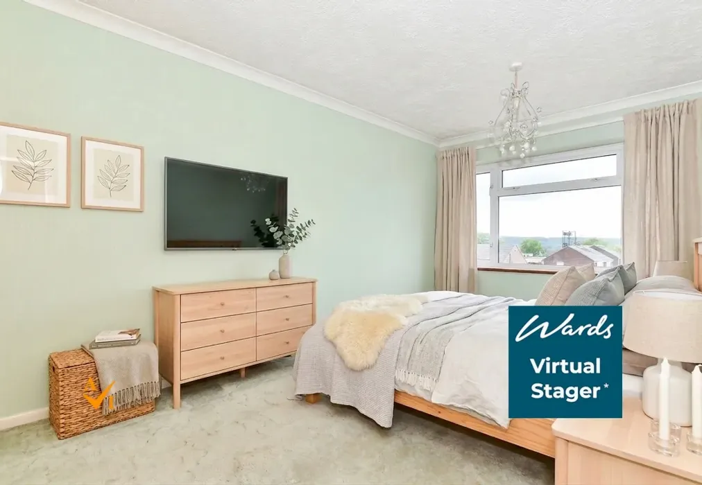 Bedroom 1 (Nordic style) - Kingfisher Road, Birds Estate, Larkfield, Kent - Wards of Kent