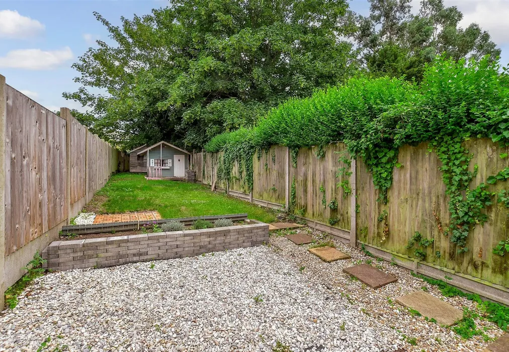 Rear Garden - Sturry Hill, Sturry, Kent - Wards of Kent
