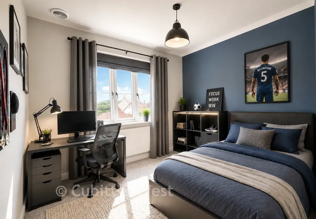 Staged Bedroom - Blakers Yard, Dial Post, West Sussex - Wards of Kent