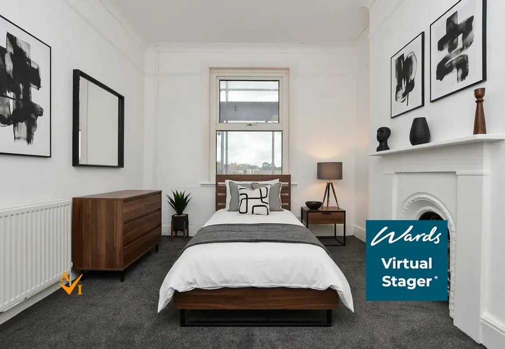Bedroom 3 (Modern style) - Clifton Gardens, Margate, Kent - Wards of Kent