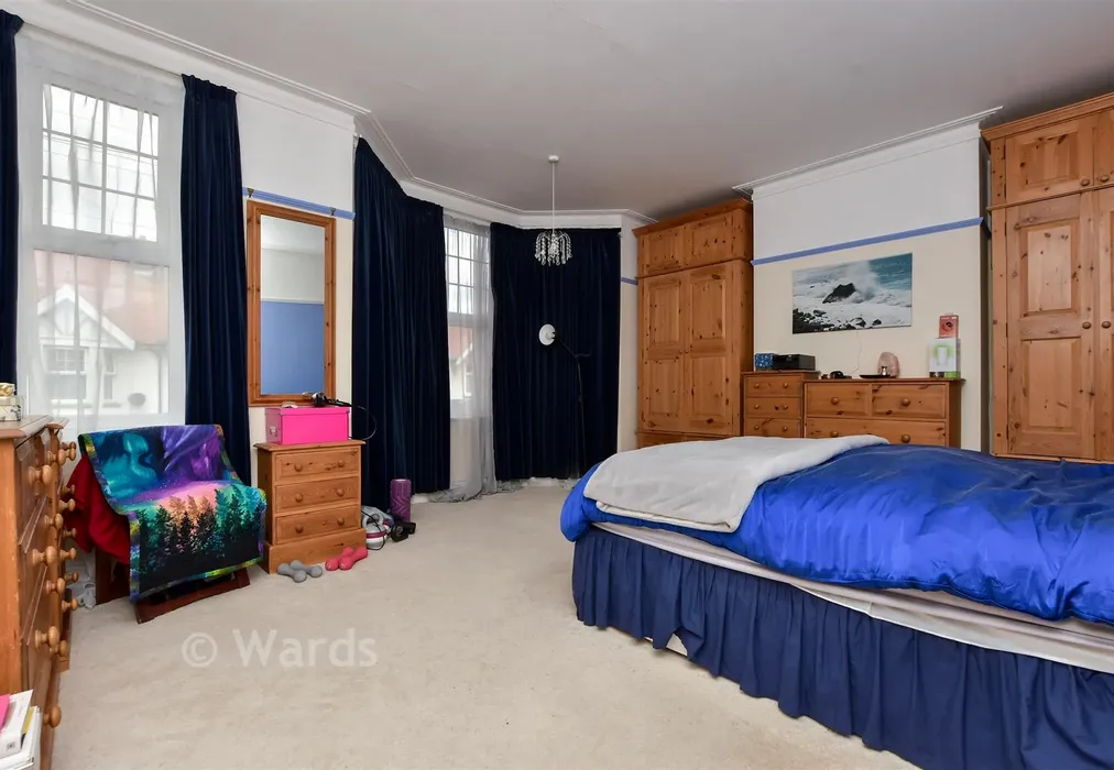 Bedroom 1 - Richmond Avenue, Cliftonville, Margate, Kent - Wards of Kent