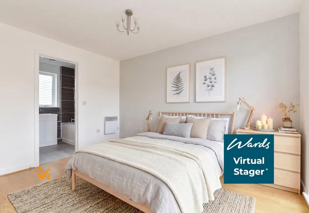 Bedroom 1 (Nordic style) - Lambe Close, Snodland, Kent - Wards of Kent