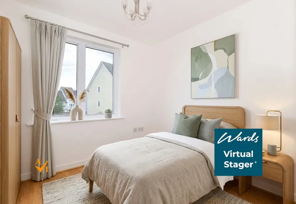 Bedroom 2 (Contemporary style) - Lambe Close, Snodland, Kent - Wards of Kent