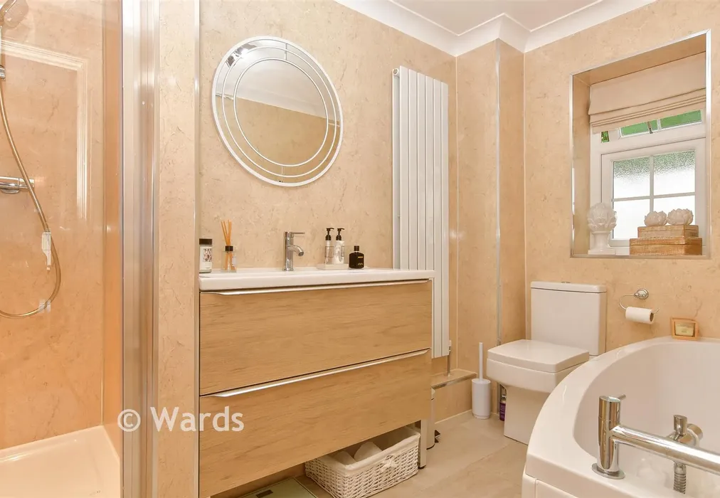 Bathroom - Lords Wood Close, Lords Wood, Chatham, Kent - Wards of Kent