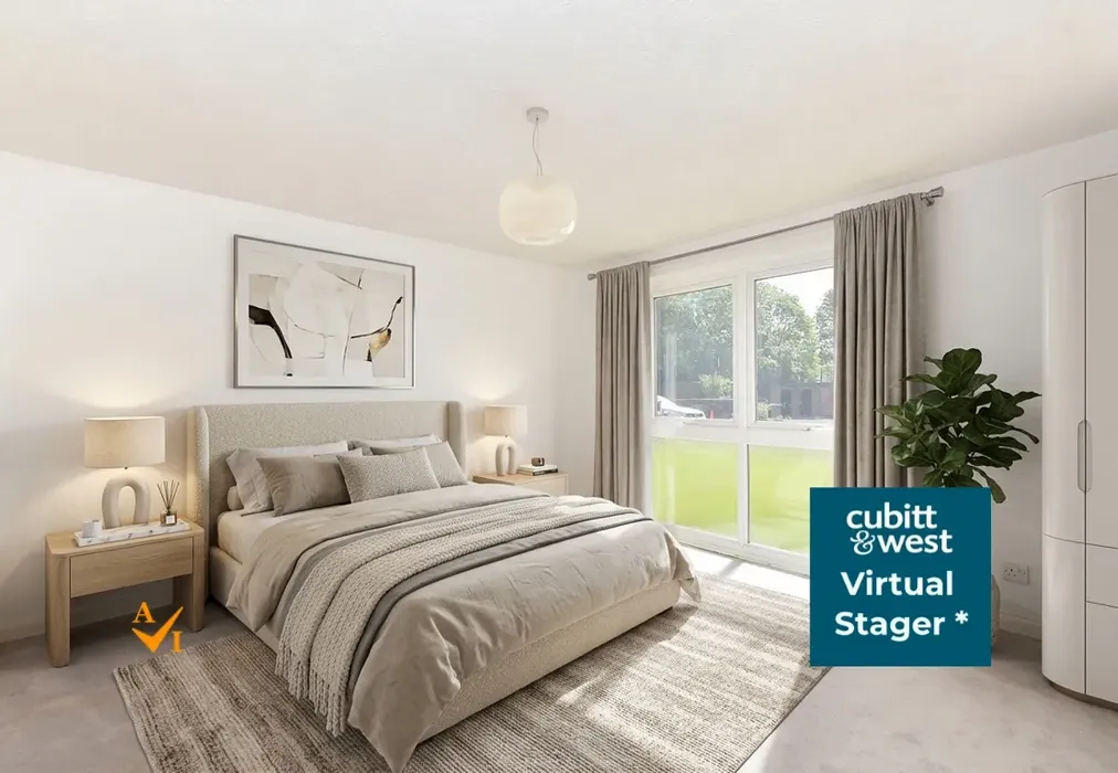 Bedroom 1 (Contemporary style) - Dial Close, Barnham, West Sussex - Wards of Kent