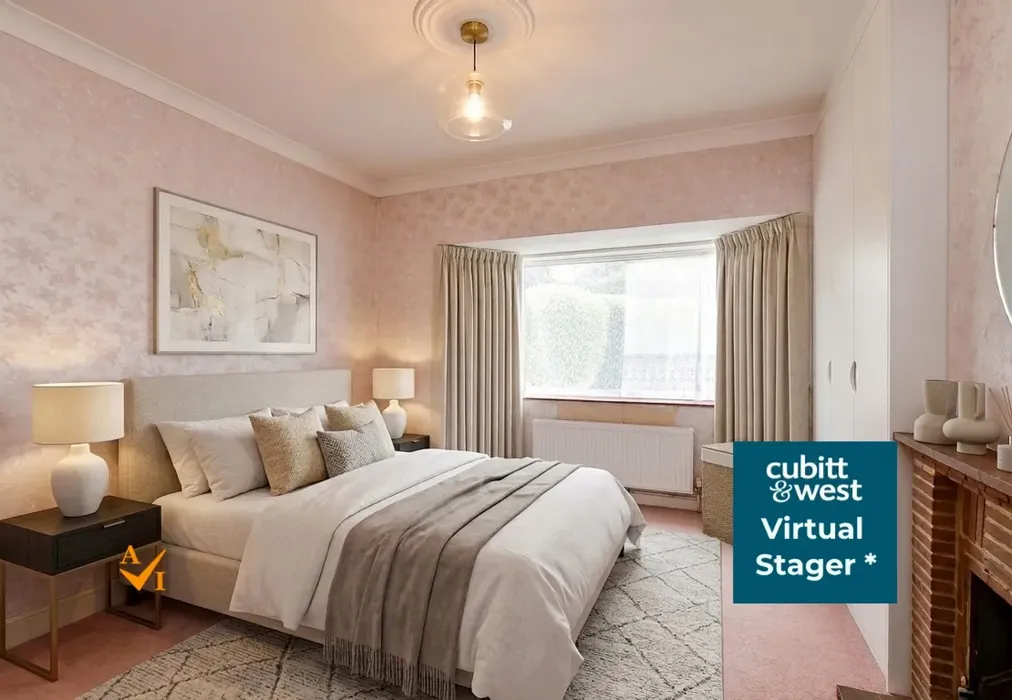 Bedroom 2 (Contemporary style) - Westfield Avenue, Saltdean, Brighton, East Sussex - Wards of Kent
