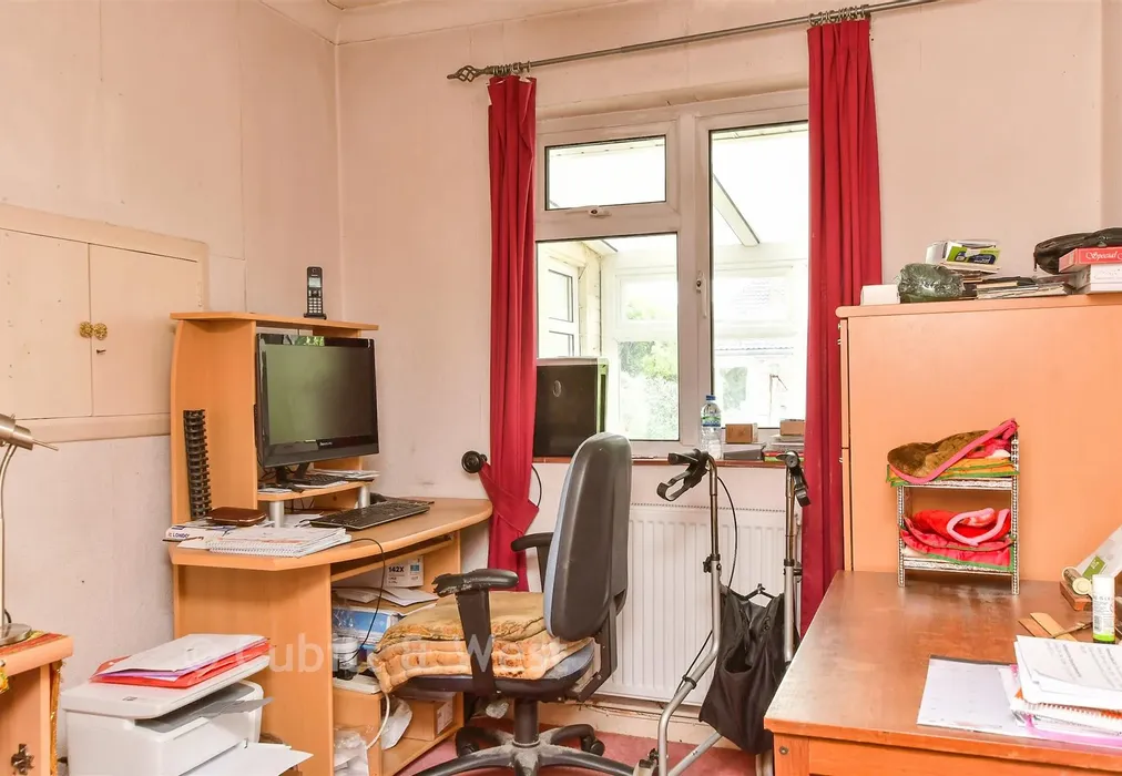 Study/ Bedroom 3 - Westfield Avenue, Saltdean, Brighton, East Sussex - Wards of Kent