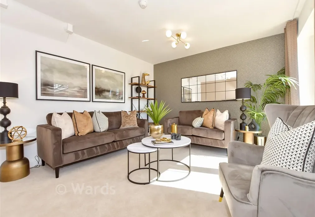 Lounge Show Home - Wellington Gardens, Walmer, Kent - Wards of Kent