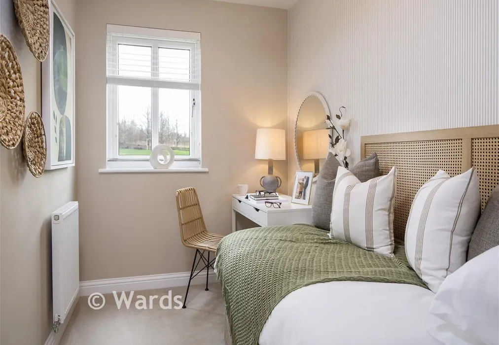 Bedroom 3 Show Home - Wellington Gardens, Walmer, Kent - Wards of Kent