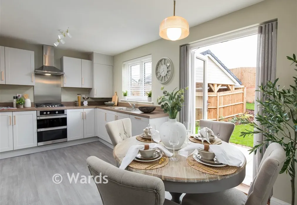 Kitchen Diner Show Home - Wellington Gardens, Walmer, Kent - Wards of Kent