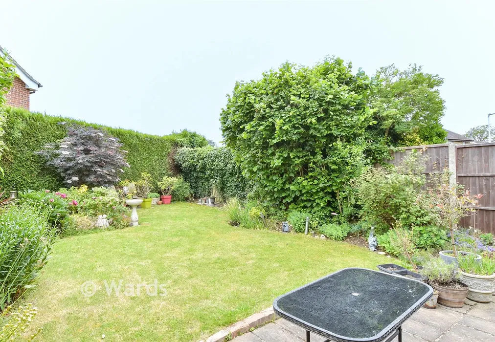 Rear Garden - Embassy Close, Gillingham, Kent - Wards of Kent