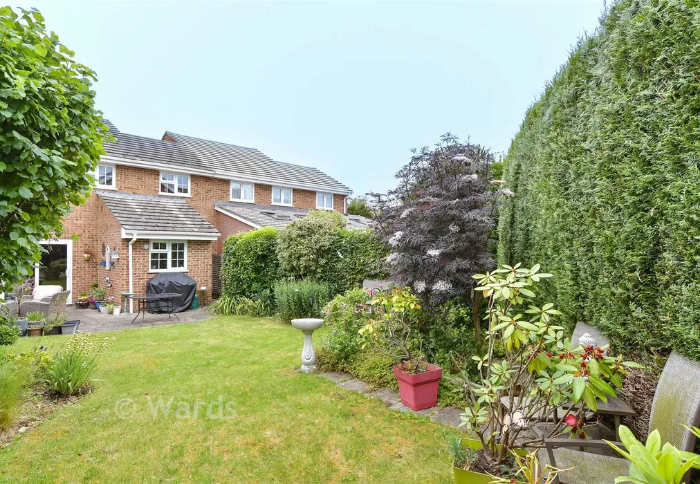 Rear Garden - Embassy Close, Gillingham, Kent - Wards of Kent