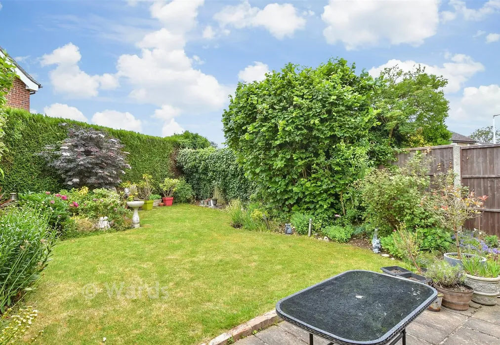 Rear Garden - Embassy Close, Gillingham, Kent - Wards of Kent
