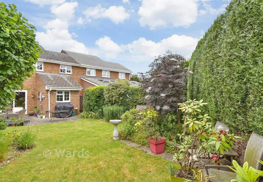 Rear Garden - Embassy Close, Gillingham, Kent - Wards of Kent