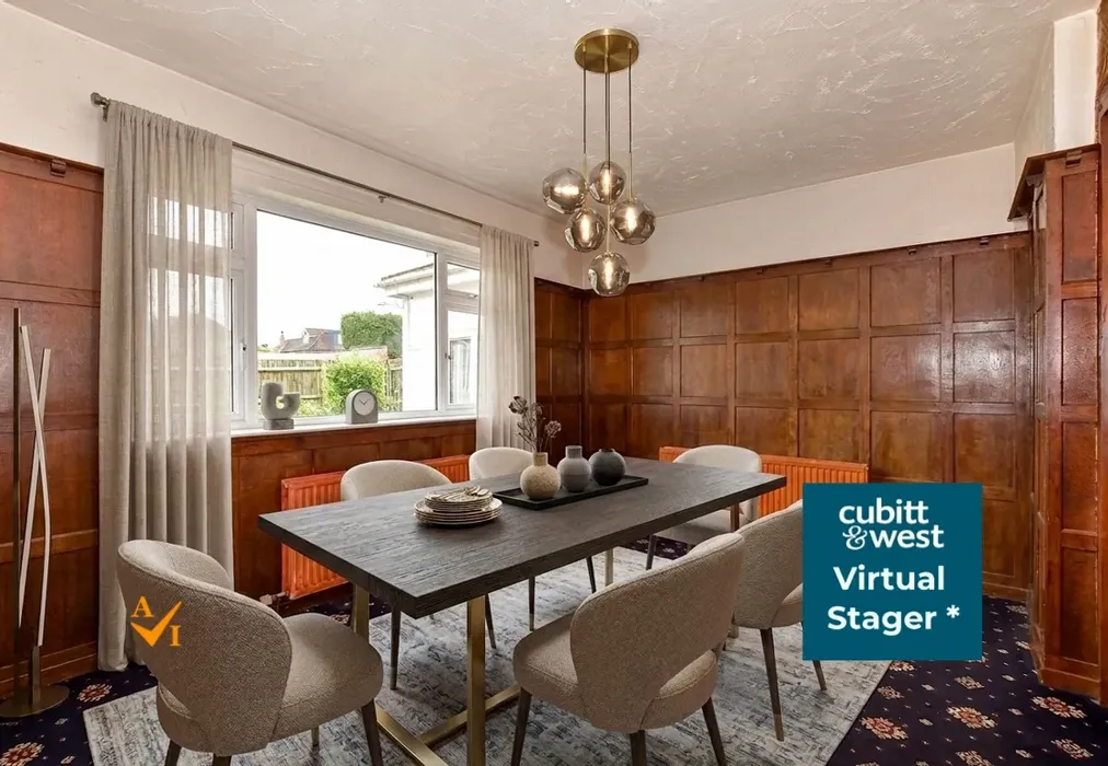 Dining Room (Contemporary style) - Lone Valley, Widley, Hampshire - Wards of Kent