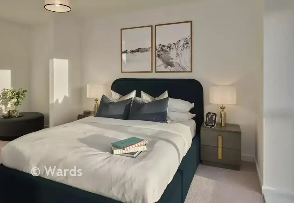 Bedroom - Tiltman Avenue, Bellway +, Dartford, Kent - Wards of Kent