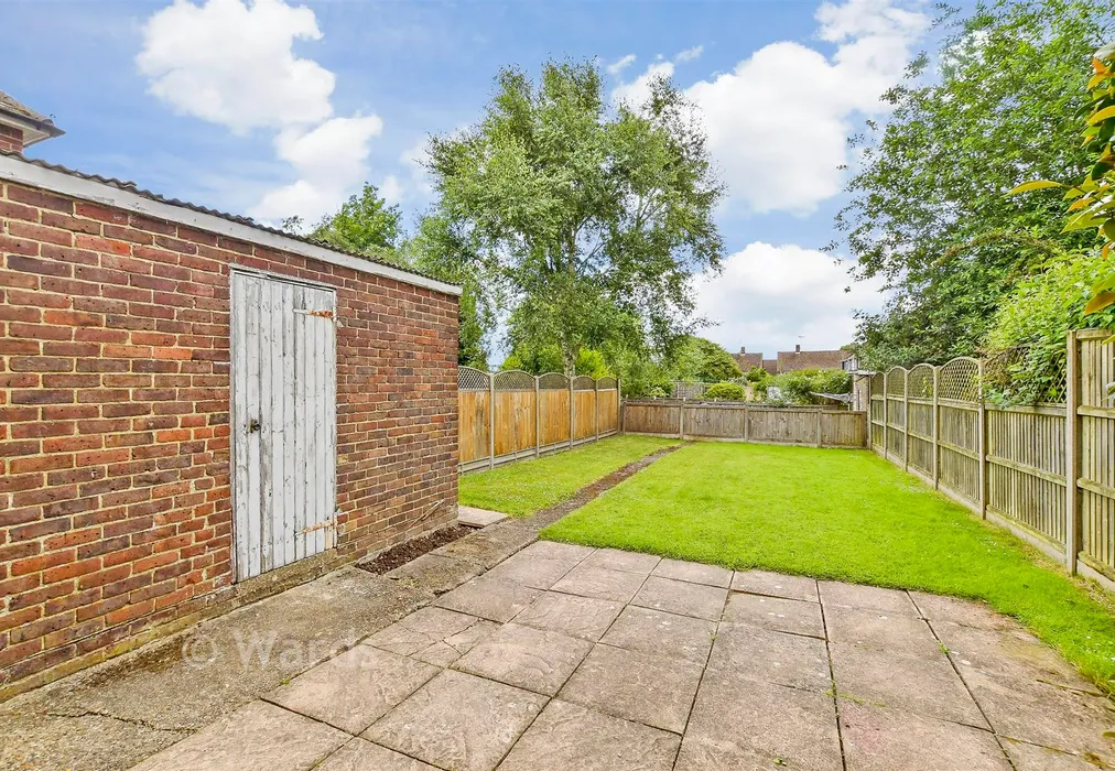 Rear Garden - Princes Way, Canterbury, Kent - Wards of Kent