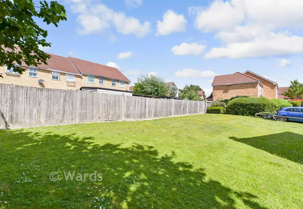 Rear Garden - Haydon Close, Maidstone, Kent - Wards of Kent