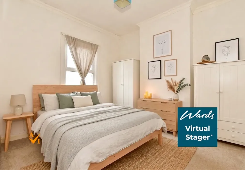 Bedroom 1 (Nordic style) - Canterbury Road, Folkestone, Kent - Wards of Kent