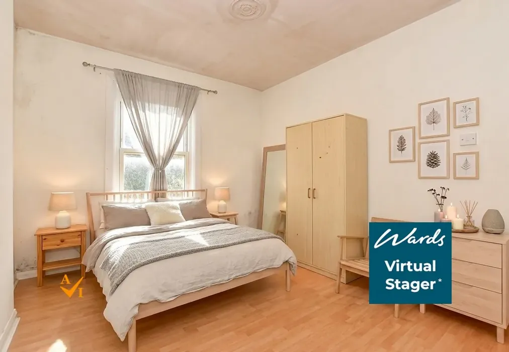 Bedroom 2 (Nordic style) - Canterbury Road, Folkestone, Kent - Wards of Kent
