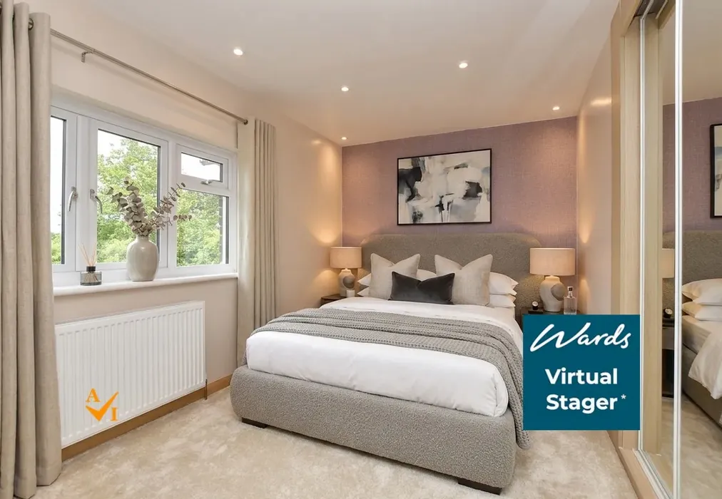 Bedroom 1 (Contemporary style) - Rushett Lane, Norton, Faversham, Kent - Wards of Kent