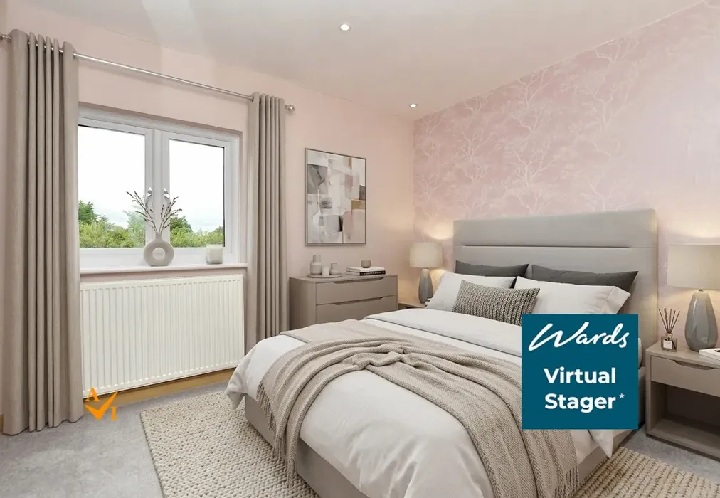 Bedroom 2 (Contemporary style) - Rushett Lane, Norton, Faversham, Kent - Wards of Kent