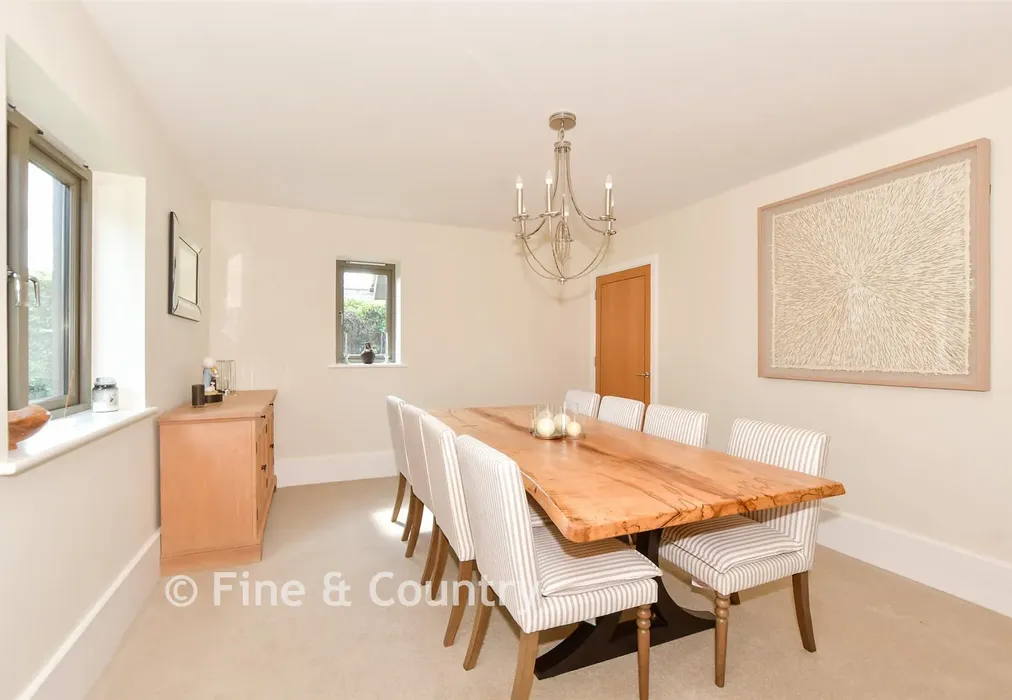 Dining Room - Griffin Hill, Chillenden, Canterbury, Kent - Wards of Kent