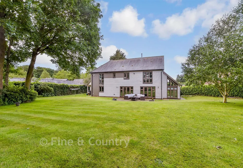 Rear Elevation - Griffin Hill, Chillenden, Canterbury, Kent - Wards of Kent