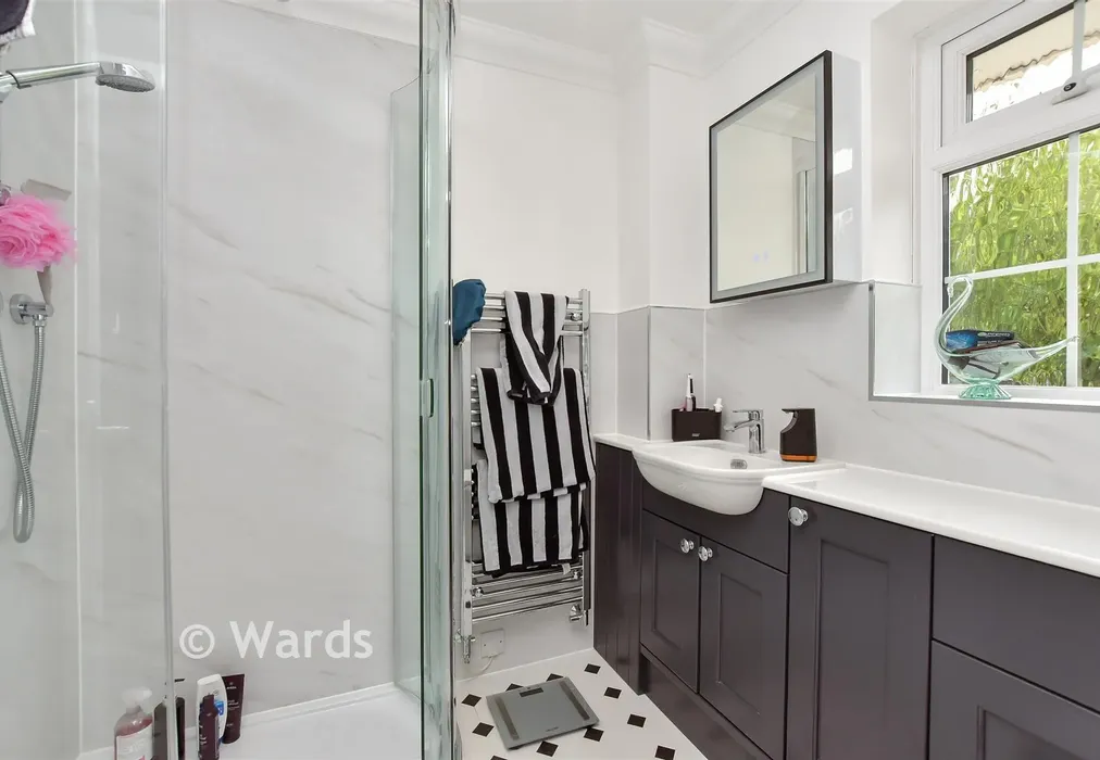 En-Suite Shower Room - Fairview Avenue, Wigmore, Gillingham, Kent - Wards of Kent