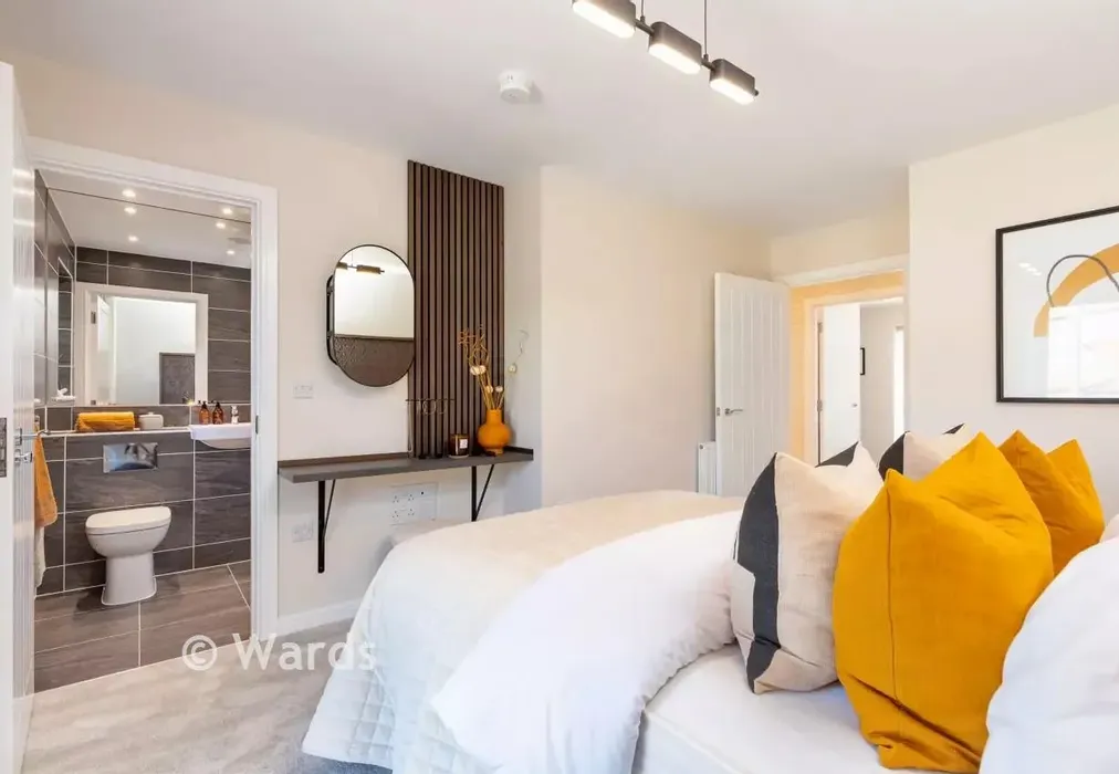 Bedroom 1 - Tiltman Avenue, Bellway +, Dartford, Kent - Wards of Kent
