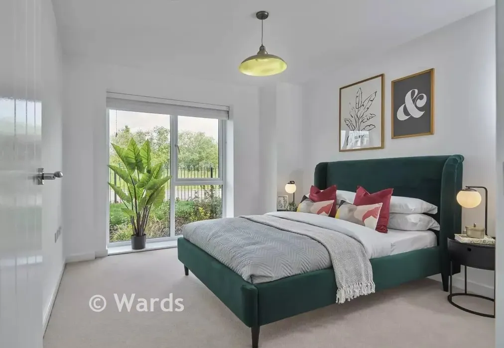 Bedroom 2 - Tiltman Avenue, Bellway +, Dartford, Kent - Wards of Kent