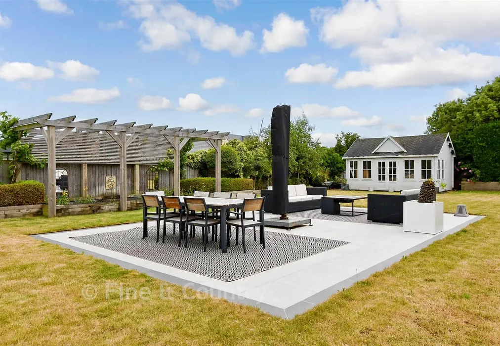 Rear Garden - North Foreland Road, Broadstairs, Kent - Wards of Kent