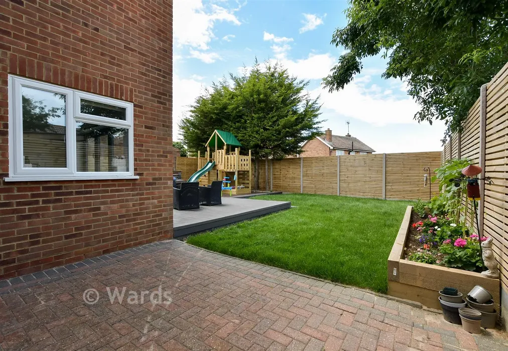 Rear Garden - Greenacre Close, Herne Bay, Kent - Wards of Kent