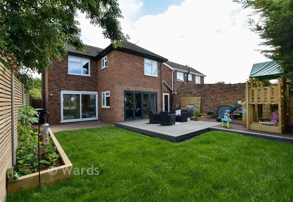 Rear Garden - Greenacre Close, Herne Bay, Kent - Wards of Kent