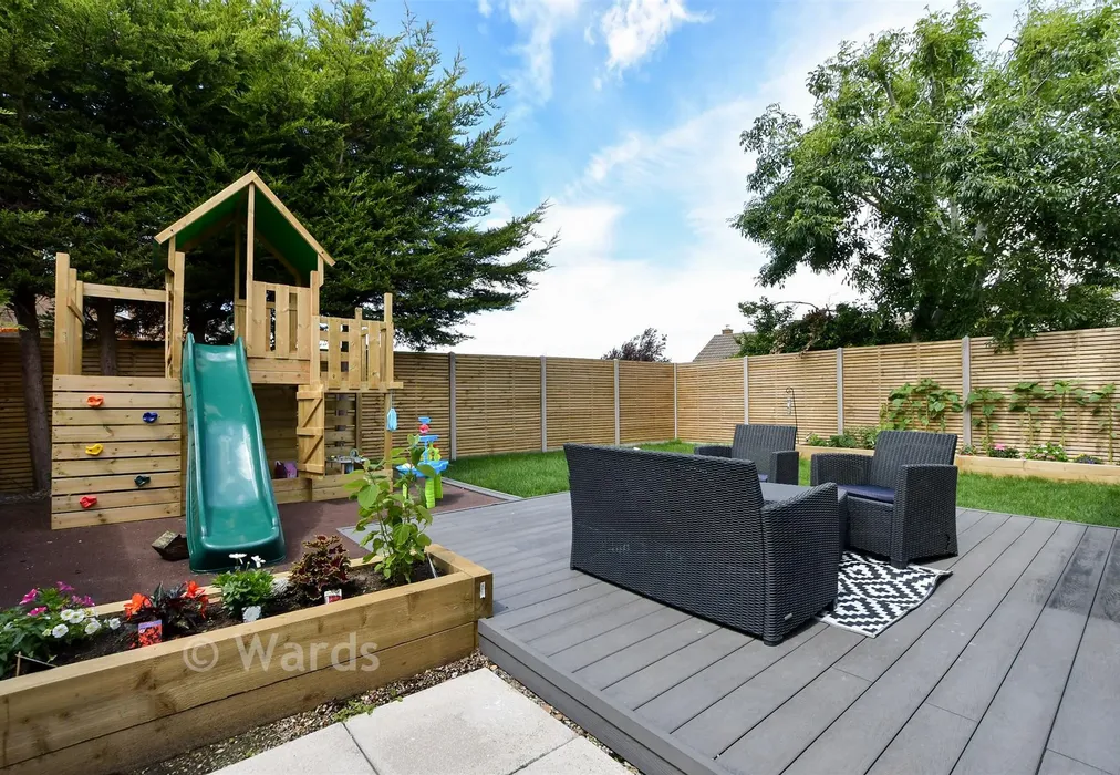 Rear Garden - Greenacre Close, Herne Bay, Kent - Wards of Kent