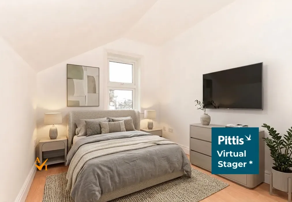 Bedroom 2 (Contemporary style) - George Street, Ryde, Isle of Wight - Wards of Kent