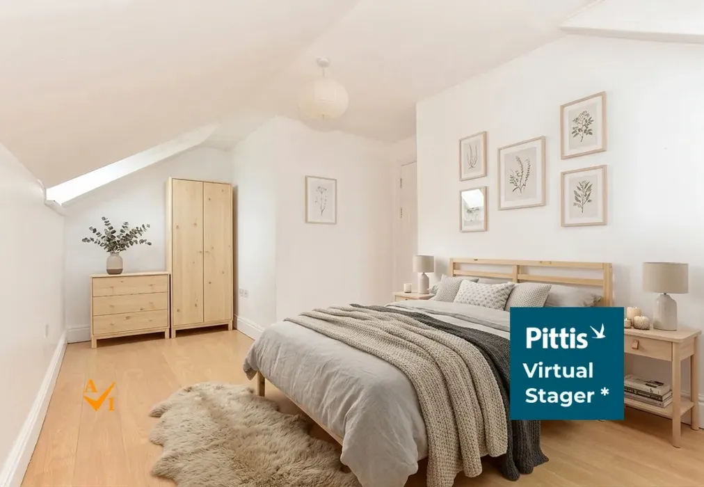 Bedroom 1 (Nordic style) - George Street, Ryde, Isle of Wight - Wards of Kent