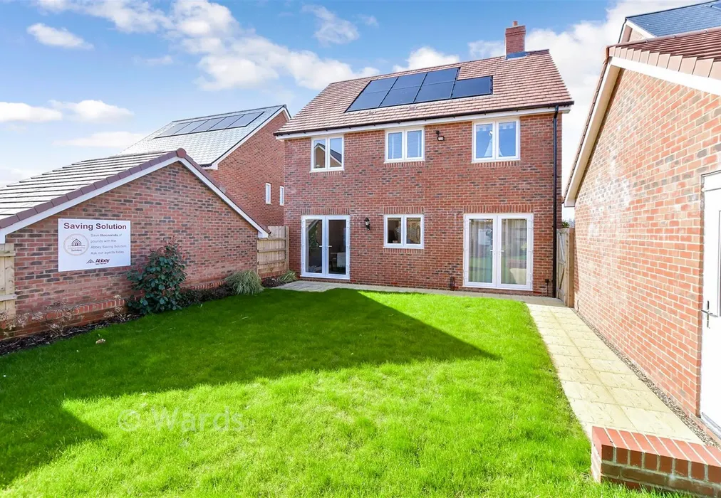 Rear Elevation - Wellington Gardens, Walmer, Kent - Wards of Kent