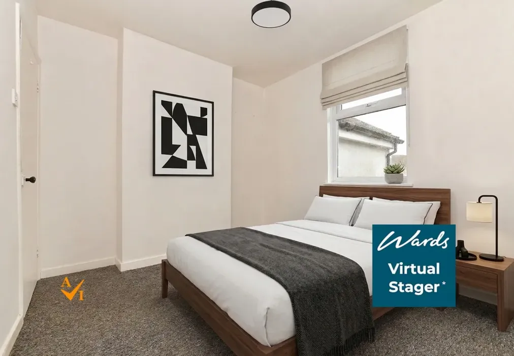 Bedroom 2 (Modern style) - Folkestone Road, Dover, Kent - Wards of Kent
