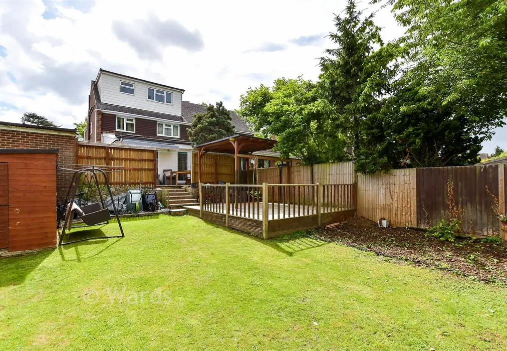 Rear Elevation - Sycamore Drive, Greenacres, Aylesford, Kent - Wards of Kent