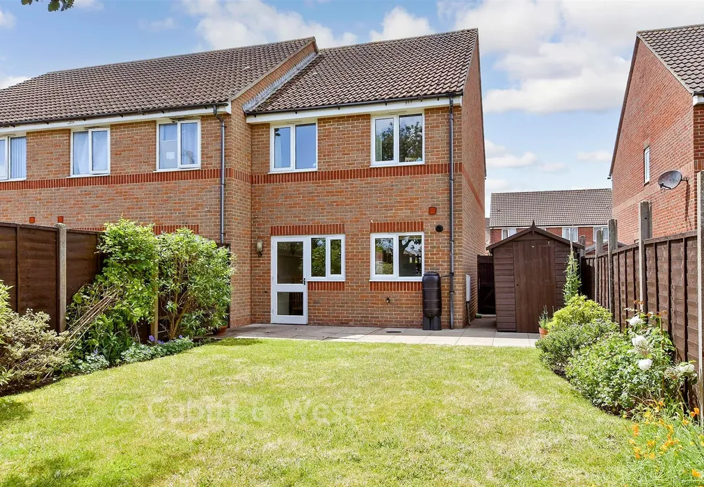 Rear Elevation - Flint Close, East Preston, West Sussex - Wards of Kent