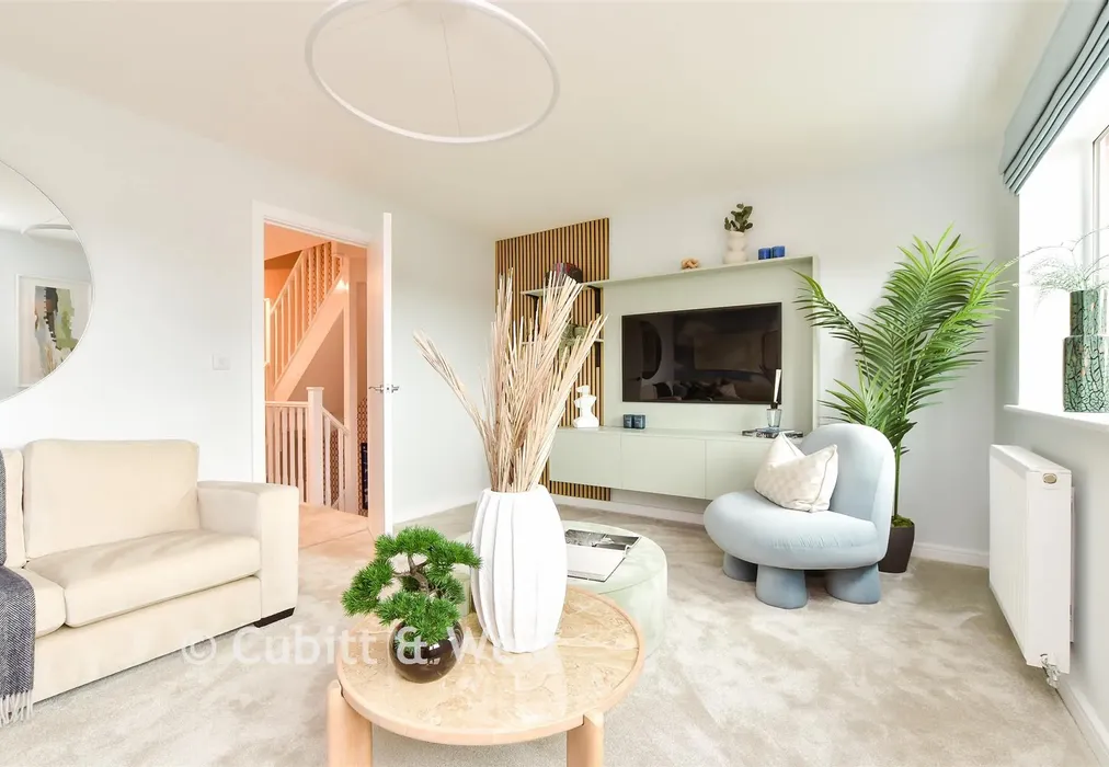 Living Room - Elizabeth Square, Sword Street, Worthing, West Sussex - Wards of Kent